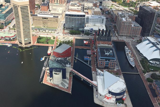 Baltimore Helicopter Sightseeing Tour Plus Dinner - Narrated Tour Highlights