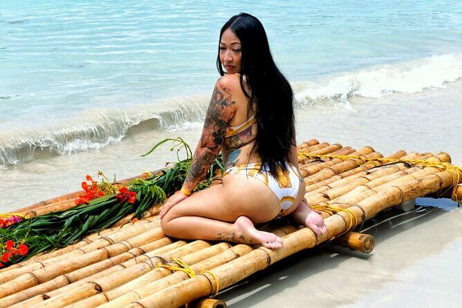 Bamboo Bliss Drone Photoshoot in Caribbean Sea - The Experience in Detail
