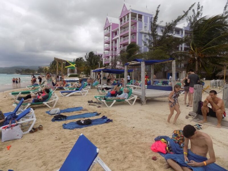 Bamboo Blu Beach Club and Ocho Rios Sightseeing Experience - Private Beach Relaxation