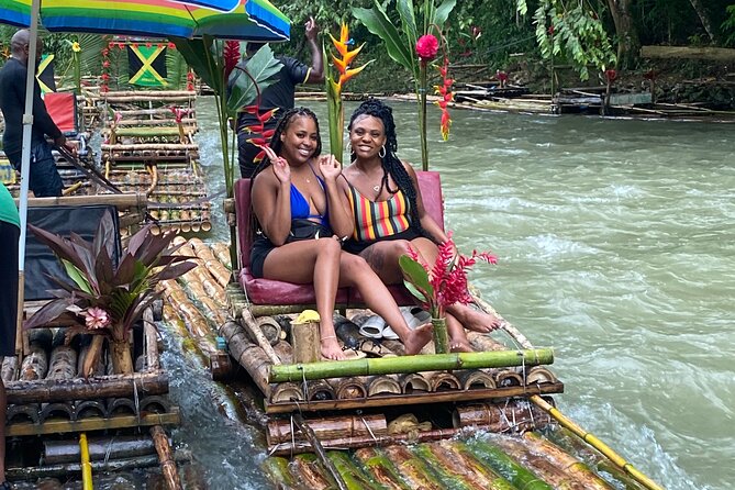 Bamboo Rafting & Limestone Foot Massage From Montego Bay - Bamboo Rafting Experience