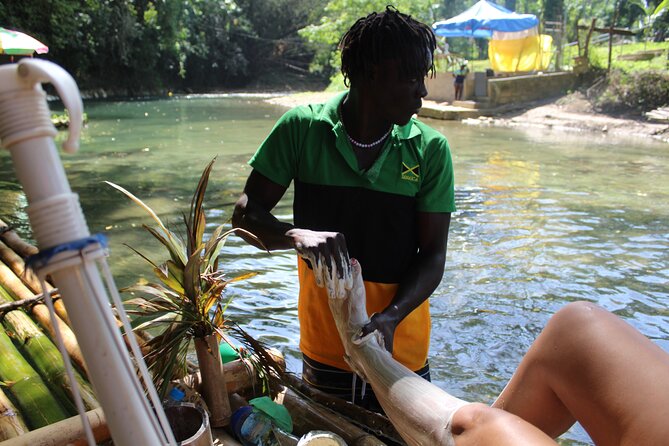 Bamboo Rafting W/ Limestone Foot Massage - Private Transport - Pickup Information
