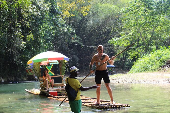 Bamboo Rafting W/ Limestone Foot Massage - Private Transport - Health and Accessibility