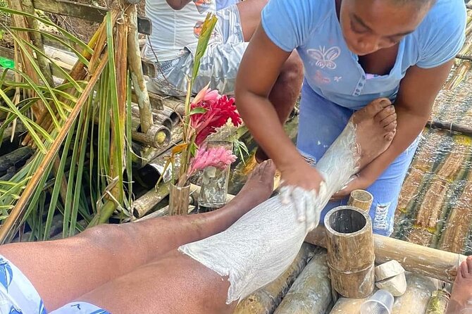 Bamboo Rafting With Limestone Foot Massage Experience - Inclusions and Amenities