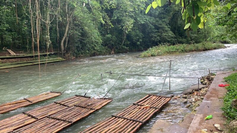 Bamboo Rafting With Limestone Massage and Shopping - Key Points