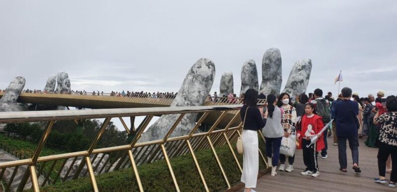 BaNa Hills - Golden Bridge Full Day Group Trip From Da Nang - Golden Bridge and Vistas
