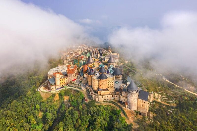 Bana Hills & Golden Bridge Full-Day Ticket With Buffet Lunch - Buffet Lunch at Mountain-Top Restaurant