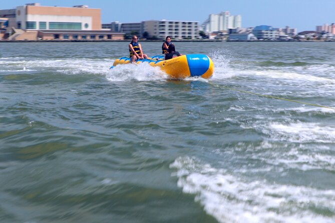 Banana Boat Rides in Ocean City, MD - Included Equipment and Life Jackets
