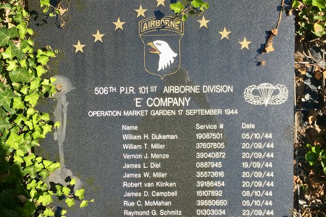Band of Brothers in Holland Private Tour From Amsterdam - Confirmation and Cancellation