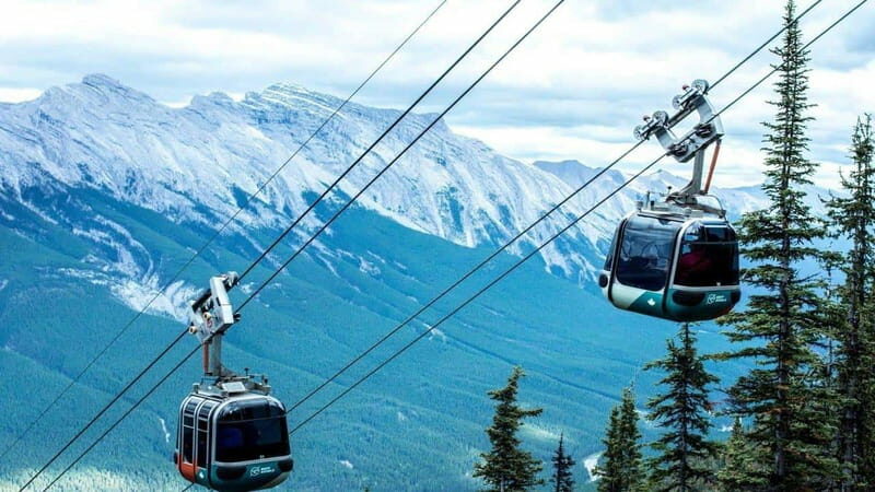 Banff: Gondola, Hot Spring and Three Lakes Tour - Key Points