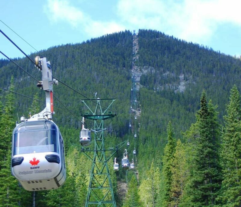 Banff: Gondola, Hot Springs, Bow falls & Three Lakes Tour - The Itinerary in Detail