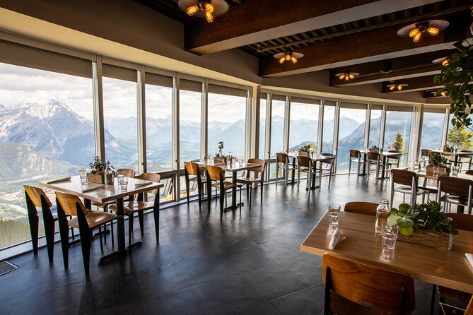 Banff Gondola Ride Admission - Gondola Cabin and Seating