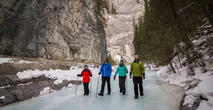 Banff: Grotto Canyon Icewalk - Age and Group Size Requirements