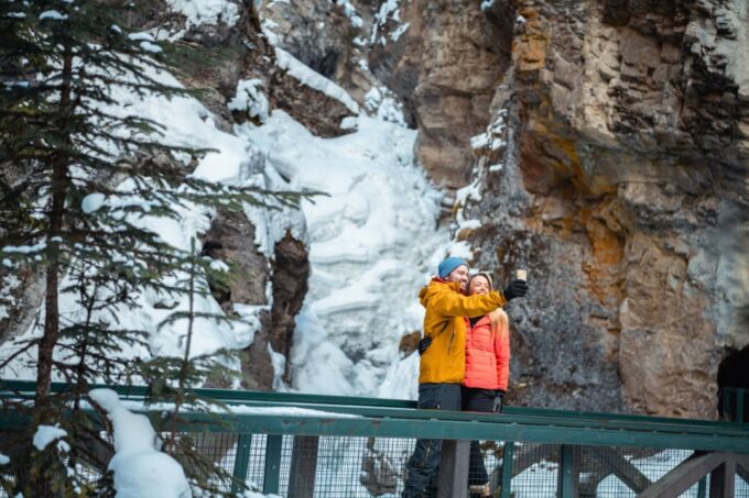 Banff: Morning or Afternoon Johnston Canyon Icewalk - Age Restrictions