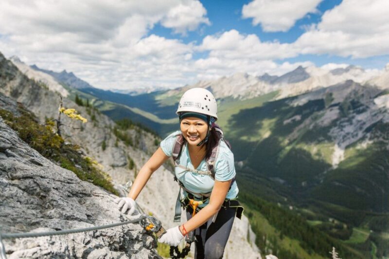 Banff: Mount Norquay 2.5 or 4-Hour Guided Via Ferrata Climb - Included Safety and Equipment