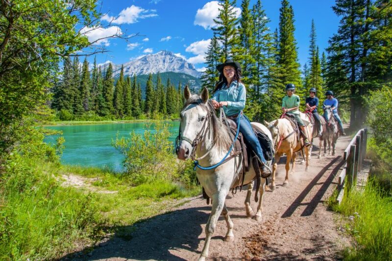 Banff National Park: 1-Hour Bow River Horseback Ride - Scenic Route Description