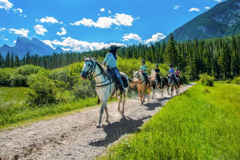 Banff National Park: 1-Hour Bow River Horseback Ride - Duration and Language