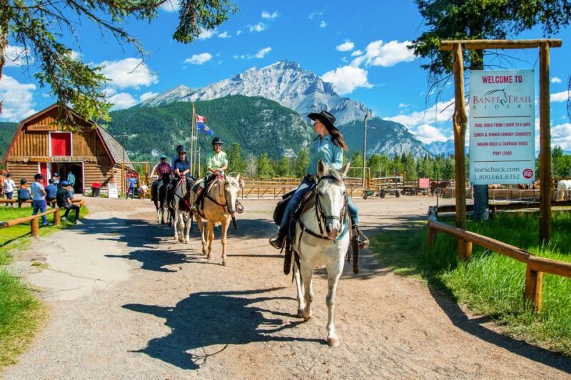 Banff National Park: 1-Hour Bow River Horseback Ride - Pricing and Availability