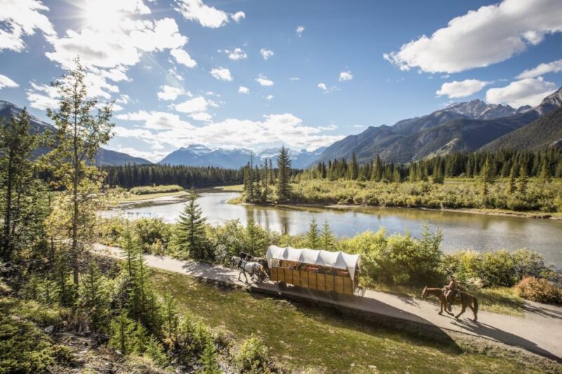 Banff: Wagon Ride With Cowboy Cookout BBQ - Experience Highlights