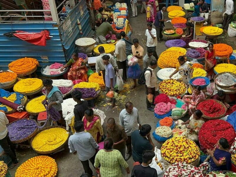 Bangalore: Palace, Temples, Fort & Markets Walking Tour - Key Points