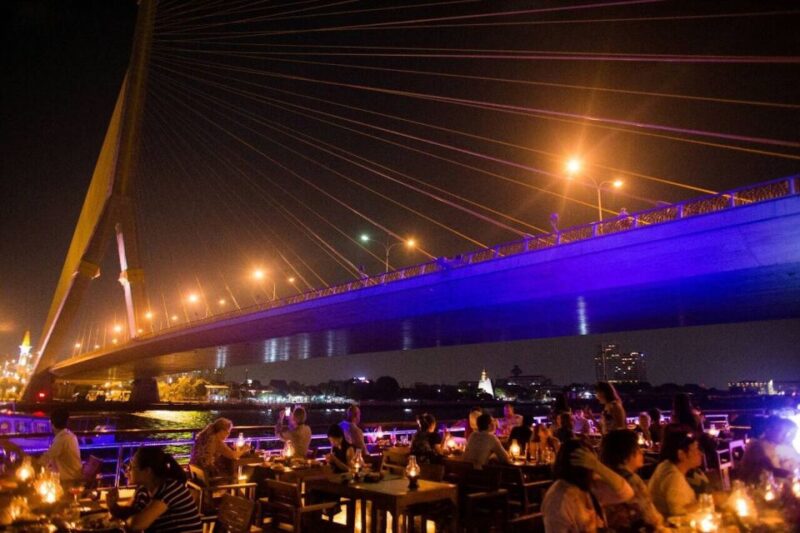 Bangkok: 2-Hour Dinner & Shows on White Orchid River Cruise - Cruise Details