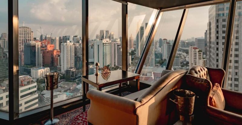 Bangkok: Axis & Spin Sky Lounge & Bar Rooftop - Innovative Cocktail Creations