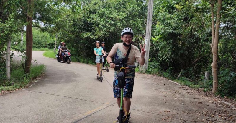 Bangkok: Bang Kachao E-Scooter Jungle Tour - Itinerary Highlights