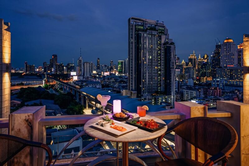 Bangkok: Barracuda Rooftop Bar Akara Hotel - Gourmet Tapas and Bites