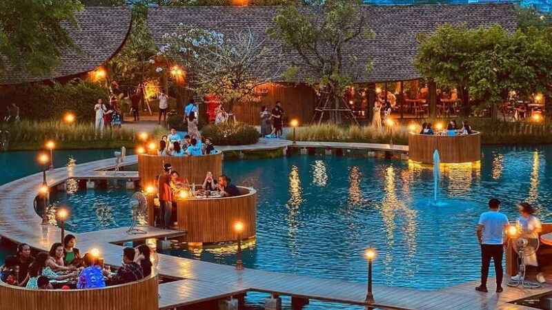 Bangkok: Bubble in the Forest Cafe Food Packages - Ambiance and Experience