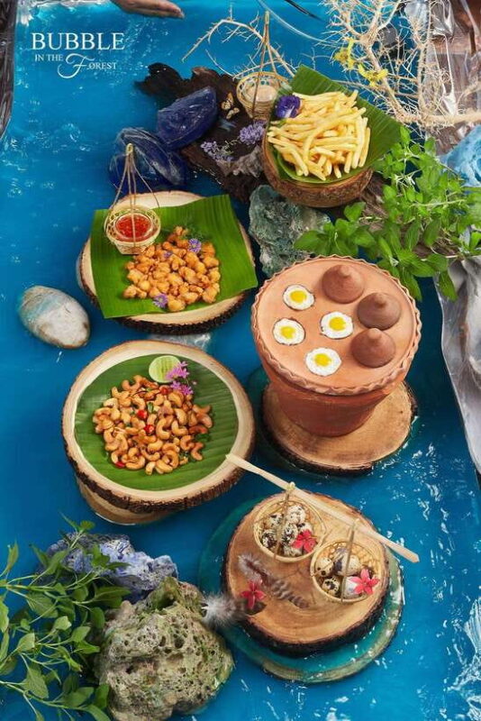 Bangkok: Bubble in the Forest Cafe Food Packages - Gourmet Dishes