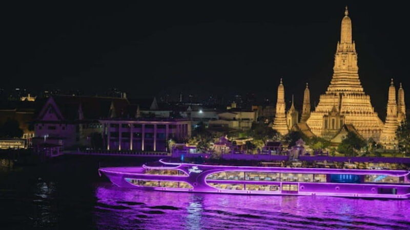 Bangkok: Chao Phraya River Dinner Cruise Live Music & Dance - Key Points