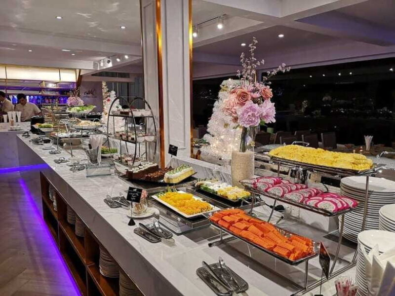 Bangkok: Chao Phraya River Meridian Cruise With Buffet - Cruise Route and Attractions