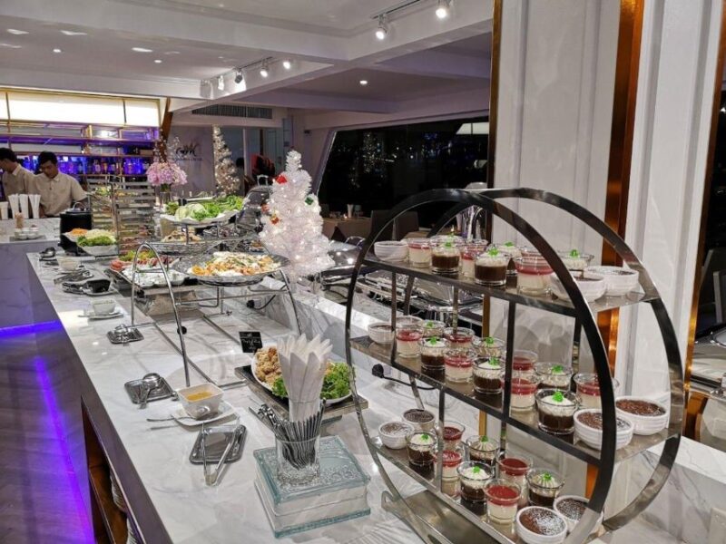 Bangkok: Chao Phraya River Meridian Cruise With Buffet - Itinerary and Main Stops