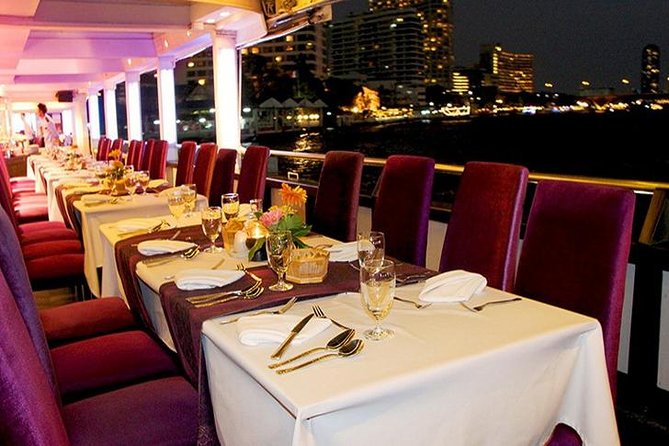 Bangkok: Chaophraya Cruise Candle Light Dinner With Live Music - Meeting Point and Check-in