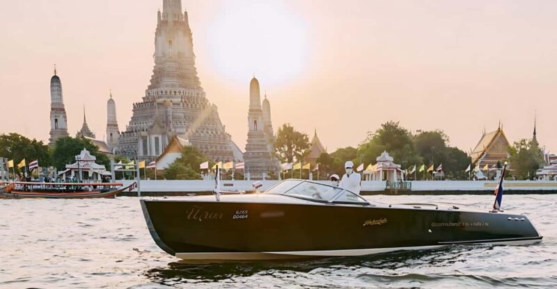 Bangkok: Chaophraya River Private Hacker Craft Boat Cruise - Exclusive Sightseeing and Sunset Cruises