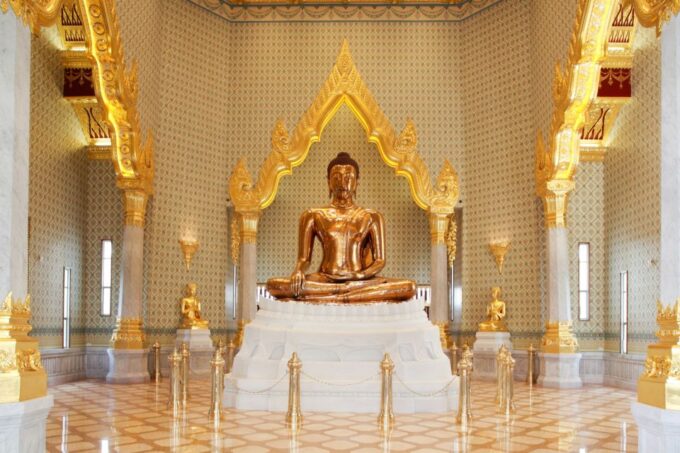 Bangkok: Chinatown and Wat Traimit Self-Guided Walking Tour - Frequently Asked Questions