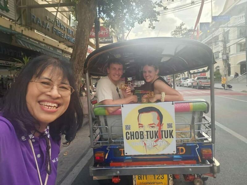 Bangkok: CHOB TUK TUK Ride + Canal Tour + Foods Tasting - The Sum Up
