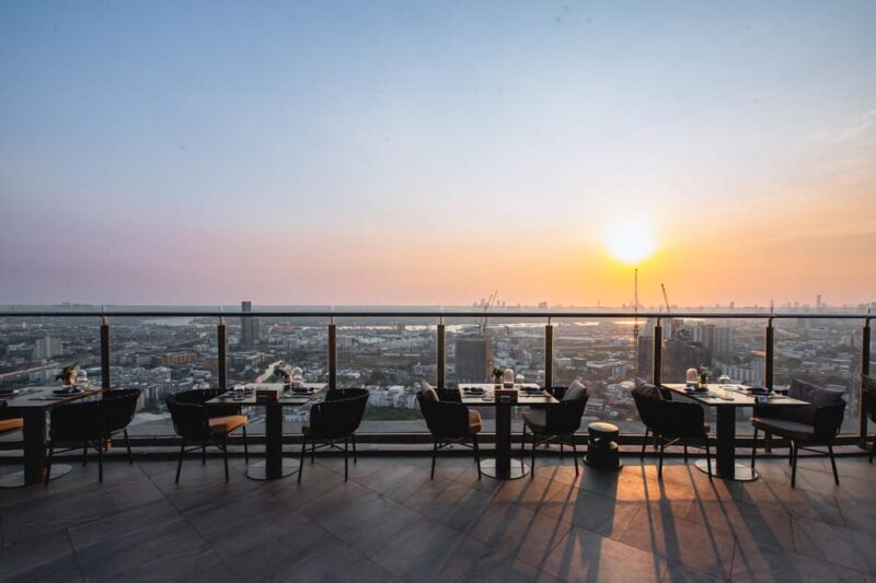 Bangkok: Cielo Sky Bar & Restaurant Rooftop - Gourmet Fusion Cuisine