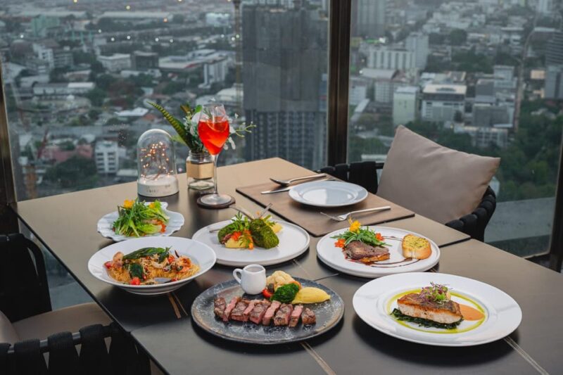 Bangkok: Cielo Sky Bar & Restaurant Rooftop - Exclusive Dining Packages