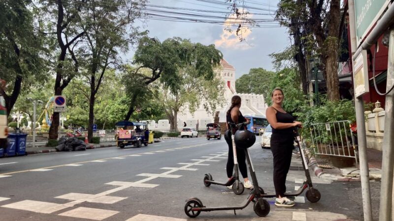 Bangkok: City Highlights Electric Scooter Tour - Experience and Highlights