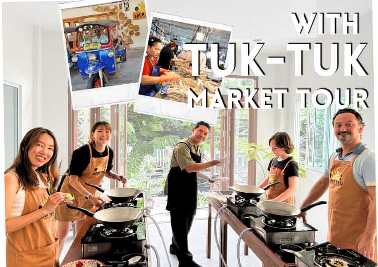 Bangkok: Cooking Class + Tuk Tuk Ride + Market Tour - Key Points