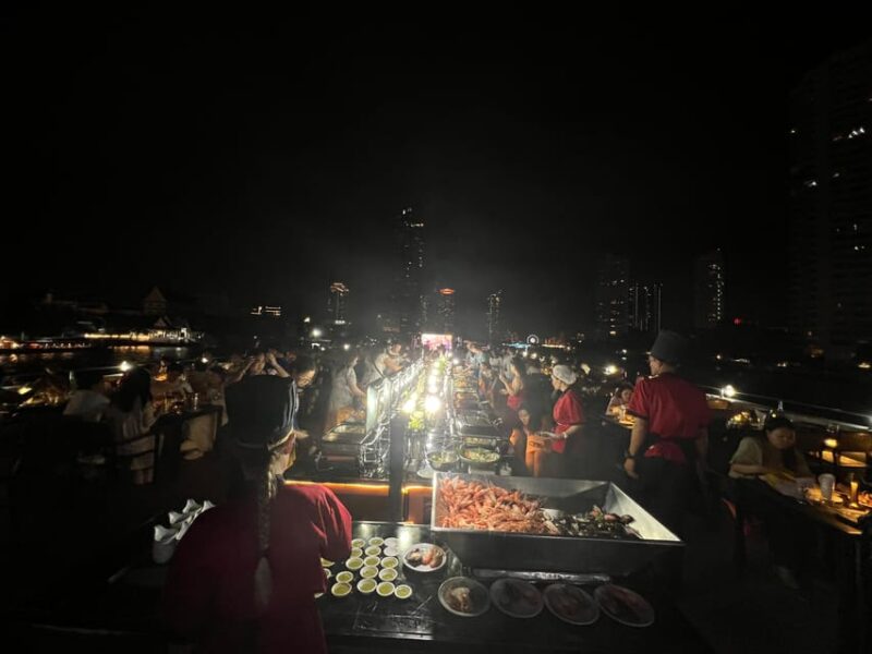 Bangkok Dinner Cruise With Intl Buffet, Live Music - Booking Information