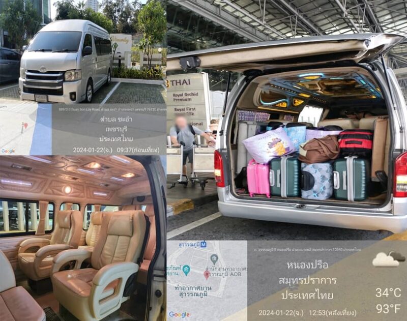 Bangkok: Donmuang Airport From/To Hua Hin Private Transfer - Pickup and Drop-off