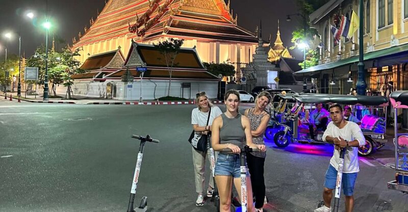 Bangkok: Electric Scooter Tour by Night - Itinerary Highlights