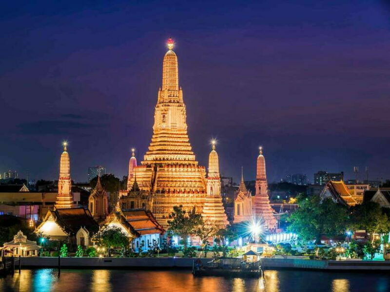 Bangkok: Evening Tour with Wat Arun, Wat Pho & Tuk Tuk Ride - What to Expect from the Experience