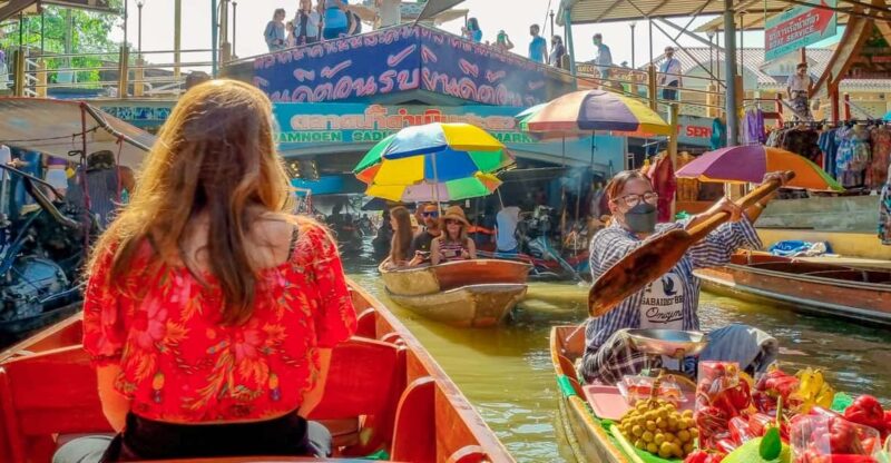 Bangkok: Floating and Railway Market in English - Itinerary and Timings