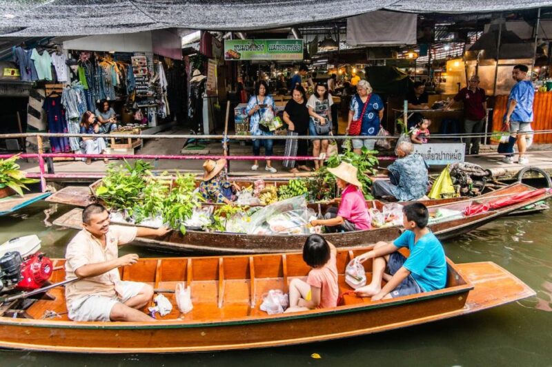 Bangkok Floating Market & Boat Ride to an Orchid Farm - Transportation and Accessibility