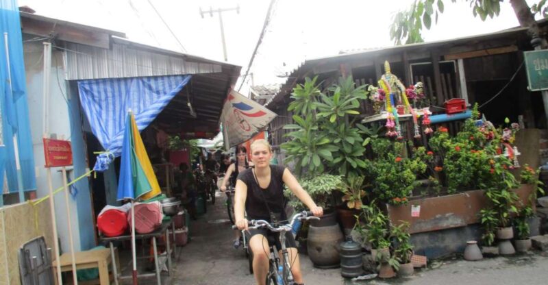 Bangkok Full-Day Bike Tour With Boat Transfer and Lunch - Itinerary Details