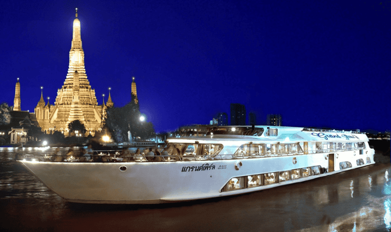 Bangkok: Grand Pearl Dinner Cruise With Hotel Transfer - Package Inclusions