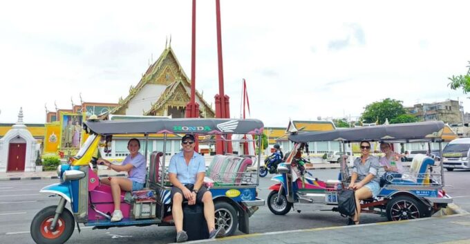 Bangkok: Guided Tour in a Typical Thai Tuk-Tuk - Booking and Cancellation