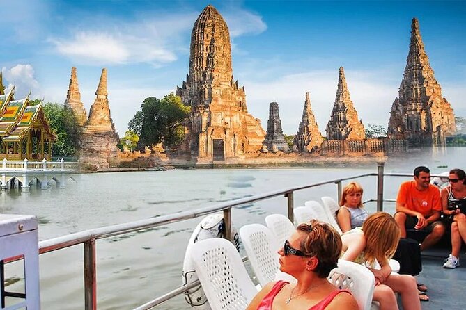BANGKOK: JOIN TOUR - Ayutthaya Go by BUS Return by Cruise (LUNCH on Cruise) - River Cruise Experience